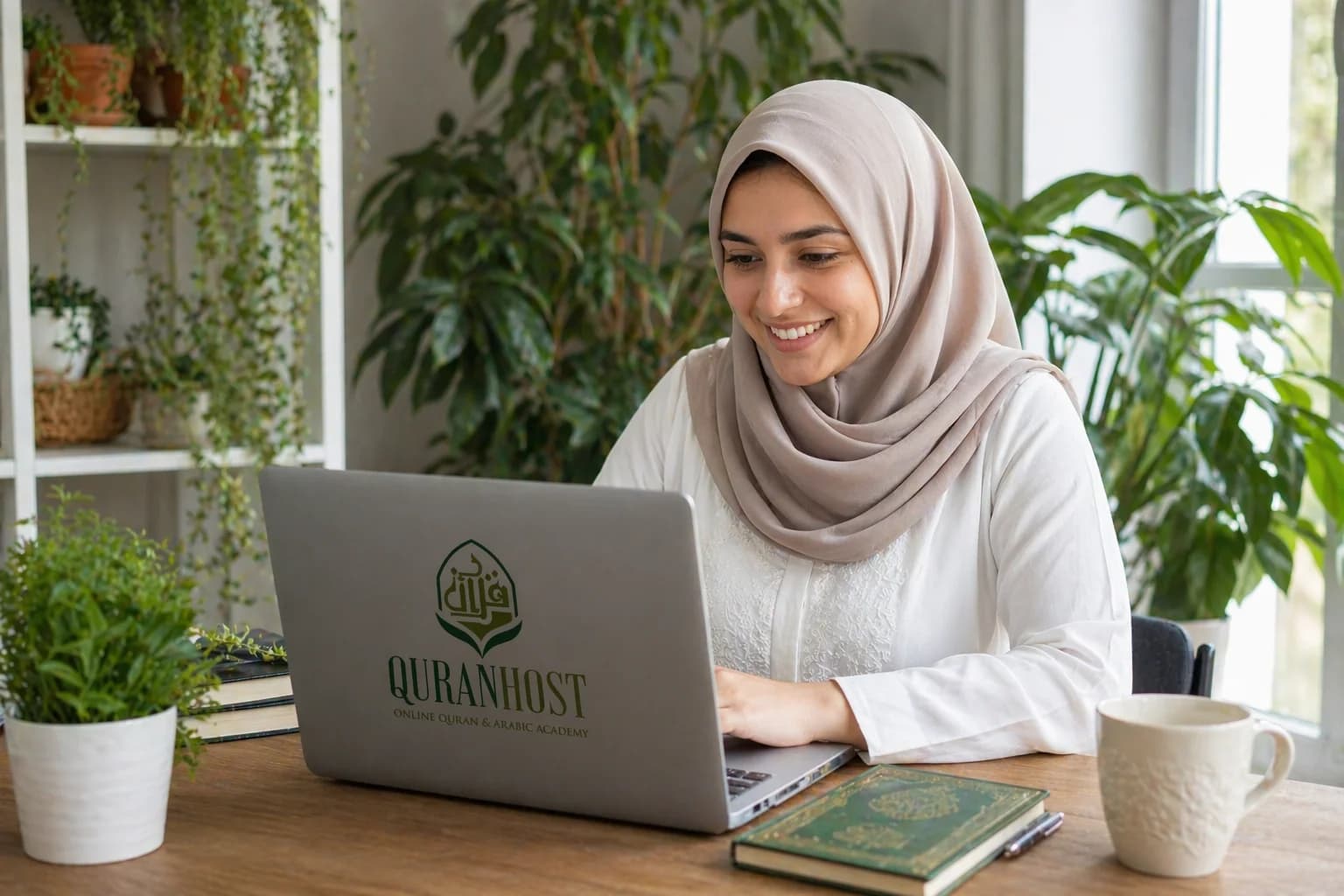 QuranHost online learning environment with students and tutors