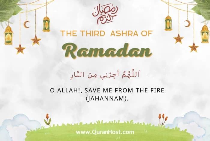 Third Ashra of Ramadan.