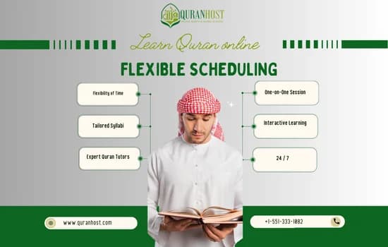 Learn Quran online with a flexible schedule