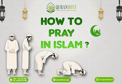 How to Pray in Islam. step by step guideline