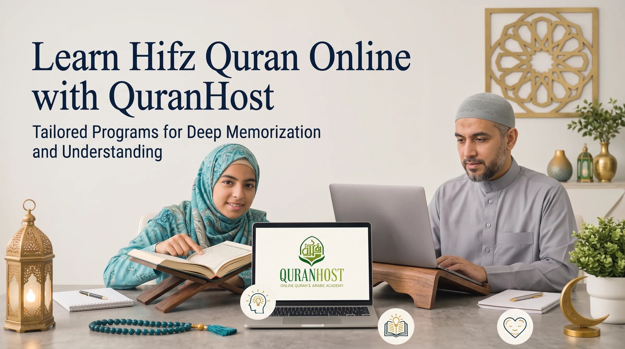 Learn Hifz Quran Online with QuranHost