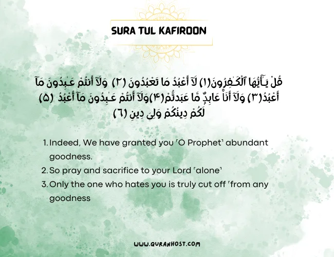 Sura tul Kafiroon