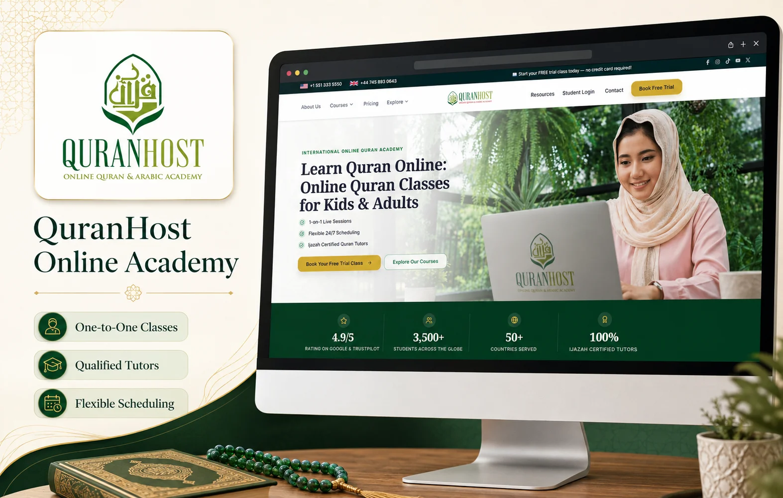 quranhost best online quran academy