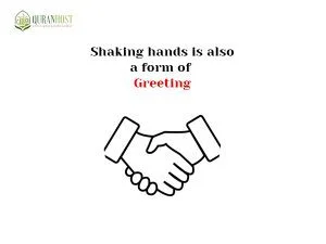 greeting in islam shaking hand