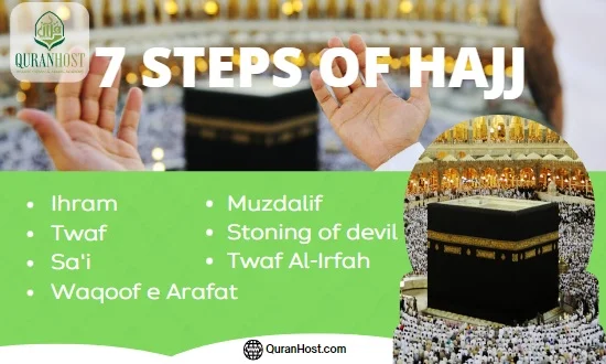 7 step of hajj