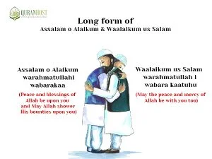 gretting in islam assala, o alakun and waalakum us salam