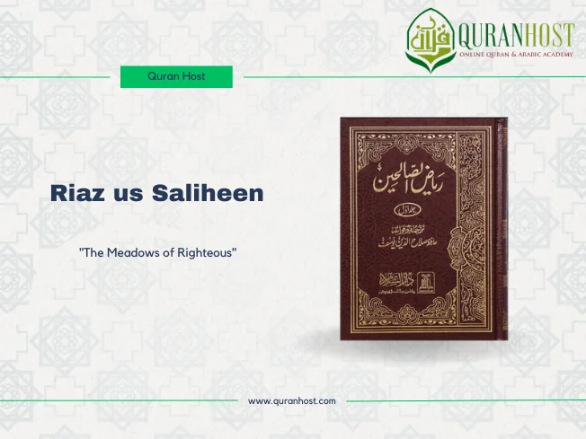 Explore the profound wisdom and guidance of the Prophet Muhammad (peace be upon him) through the pages of "Riyad-us-Saliheen