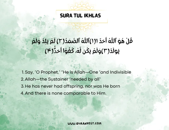 Sura tul Ikhlas